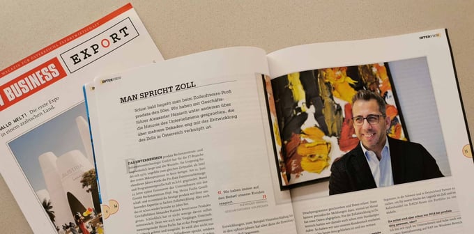 Interview mit prodata Geschäftsführer Hanisch in New Business Export