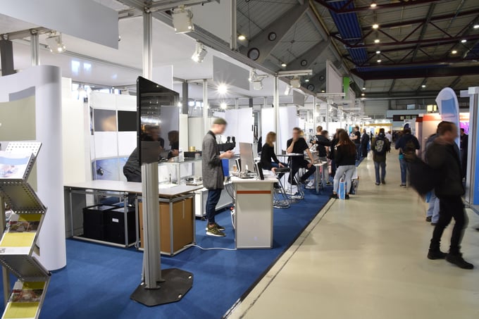 prodata mit Messestand beim Logistik-Tag vertreten