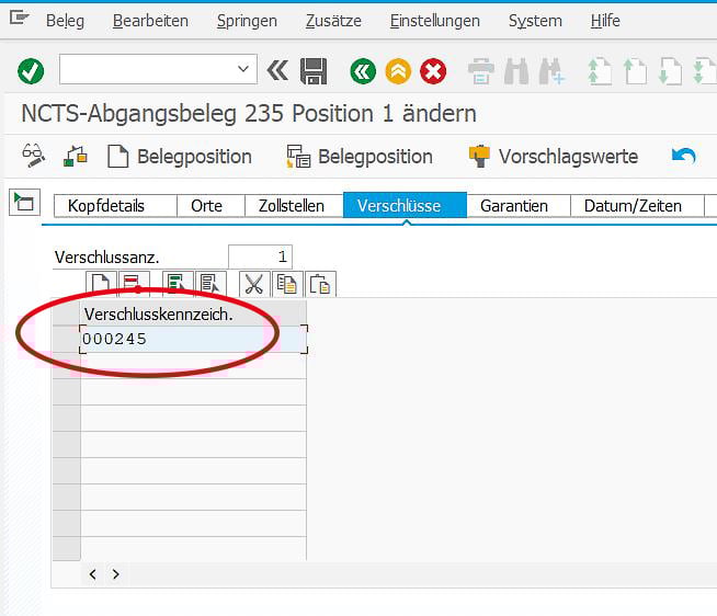 pZoll-Verschlusskennzeichen