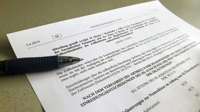 Neue Erläuterungen zur Kombinierten Nomenklatur veröffentlicht