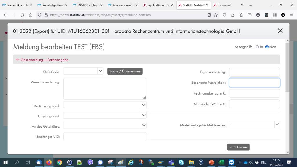 Statistik Austria Webportal